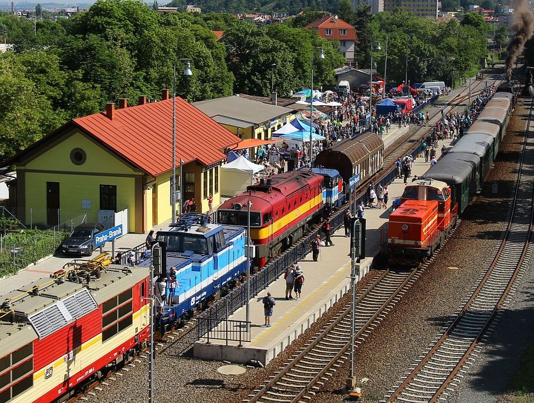 Stanice Praha-Braník se stane dějištěm Pražského dopravního dne dětí.