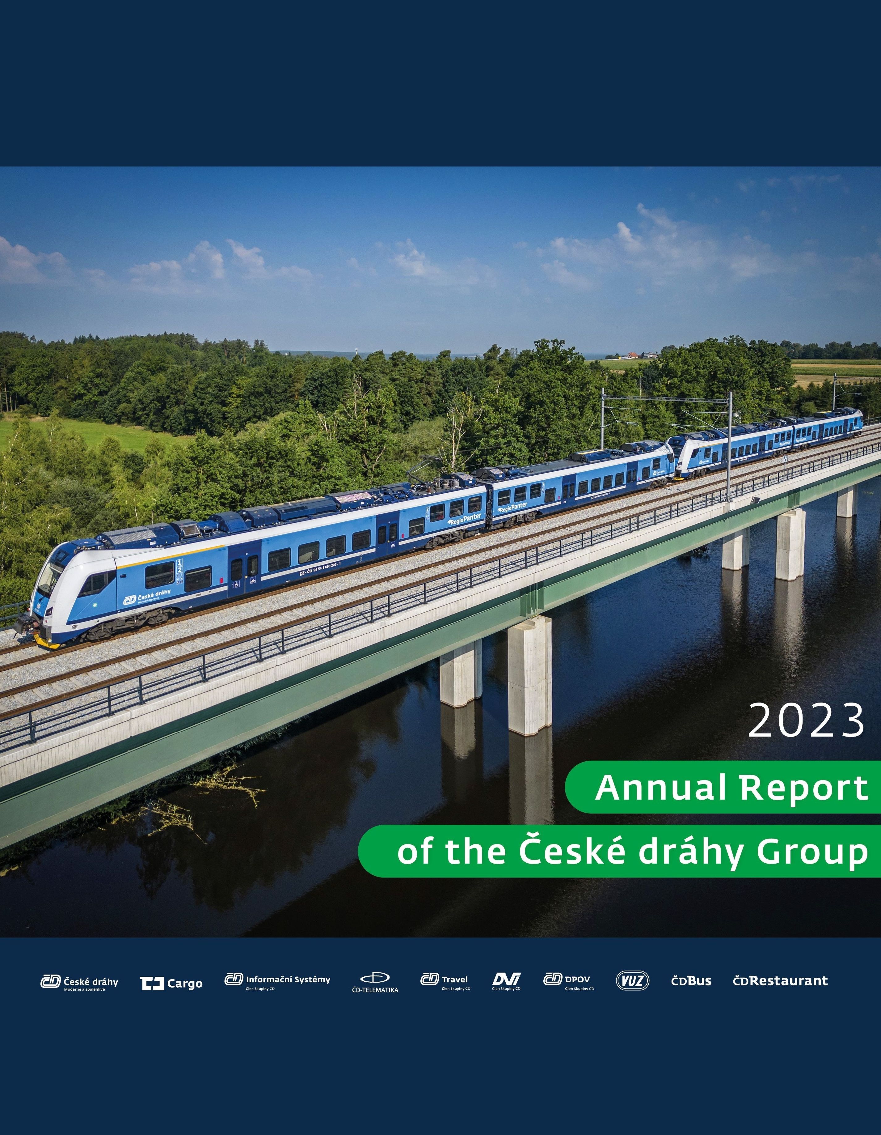 Annual Report of the České dráhy Group 2023
