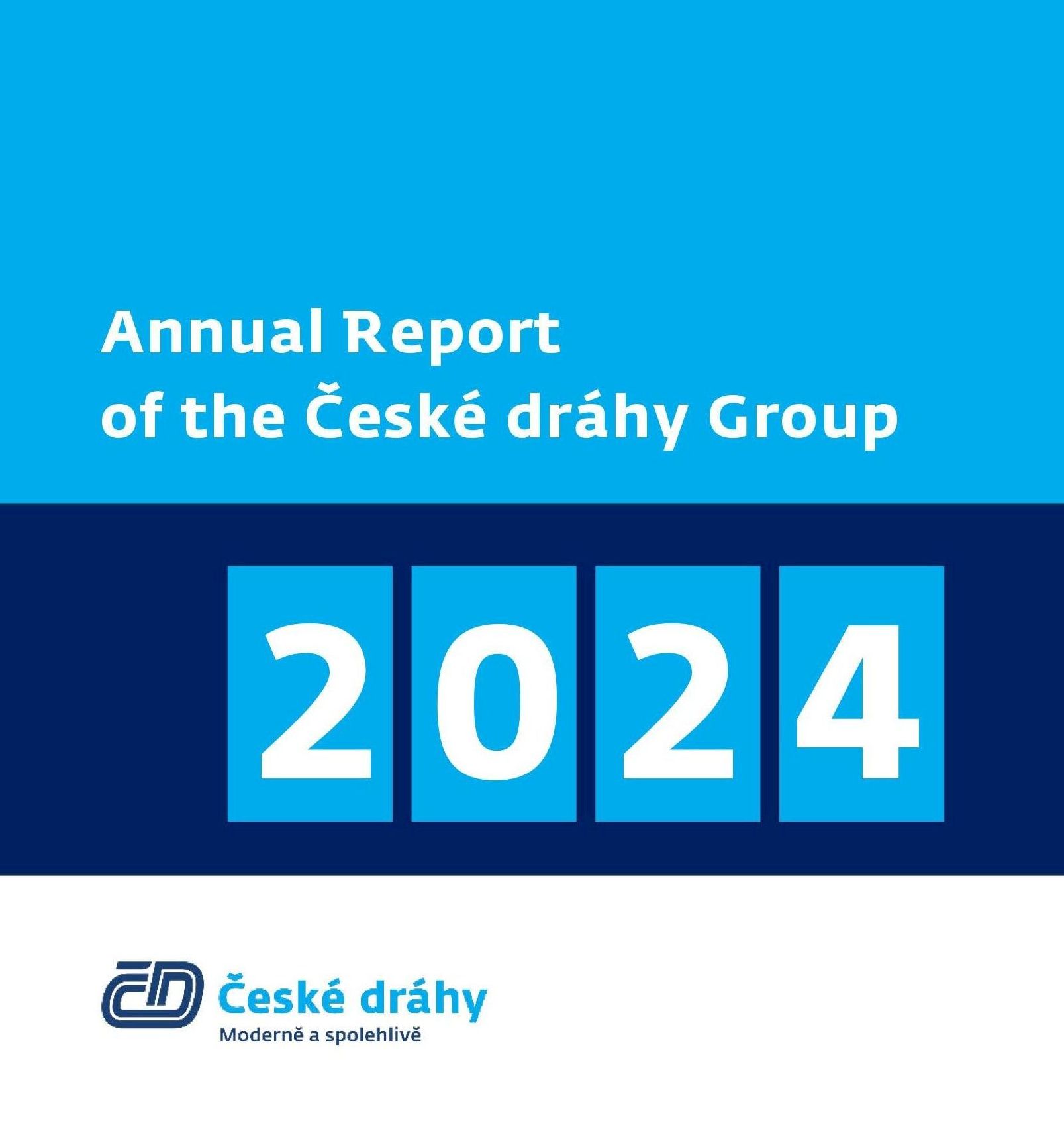 Annual Report of the České dráhy Group 2024