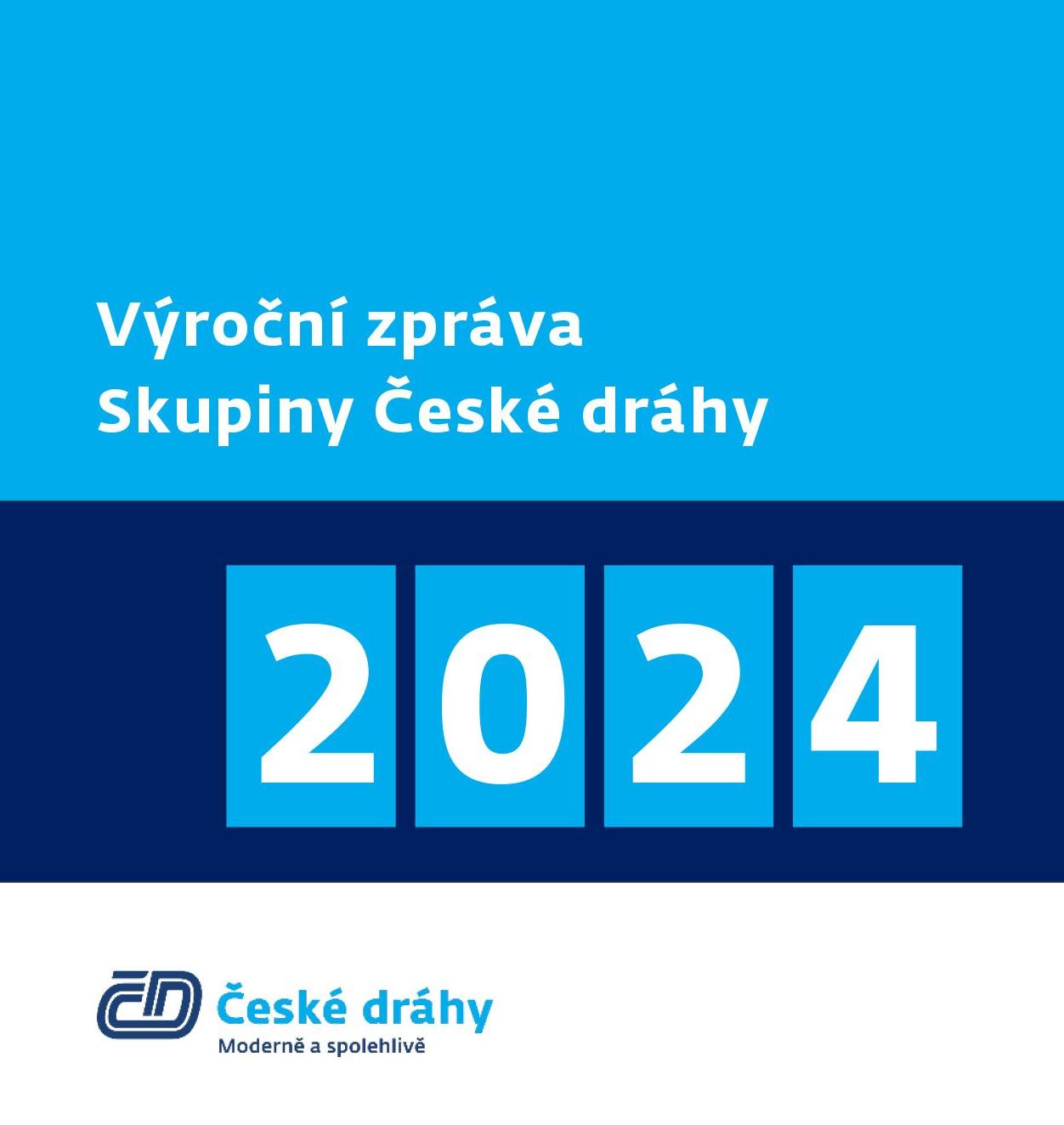 Výroční zpráva Skupiny ČD 2024