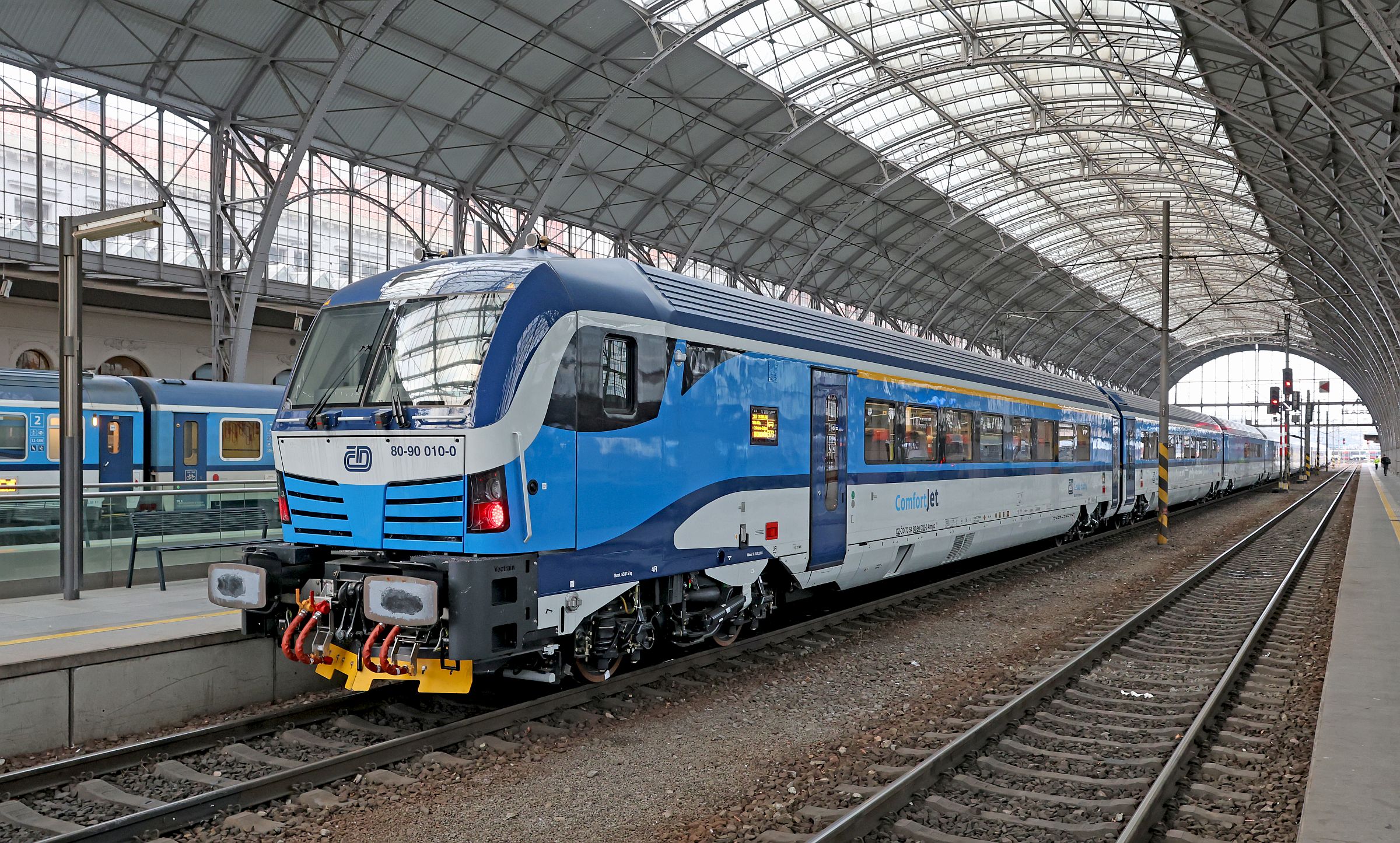 ComfortJet in the Prague Main Station