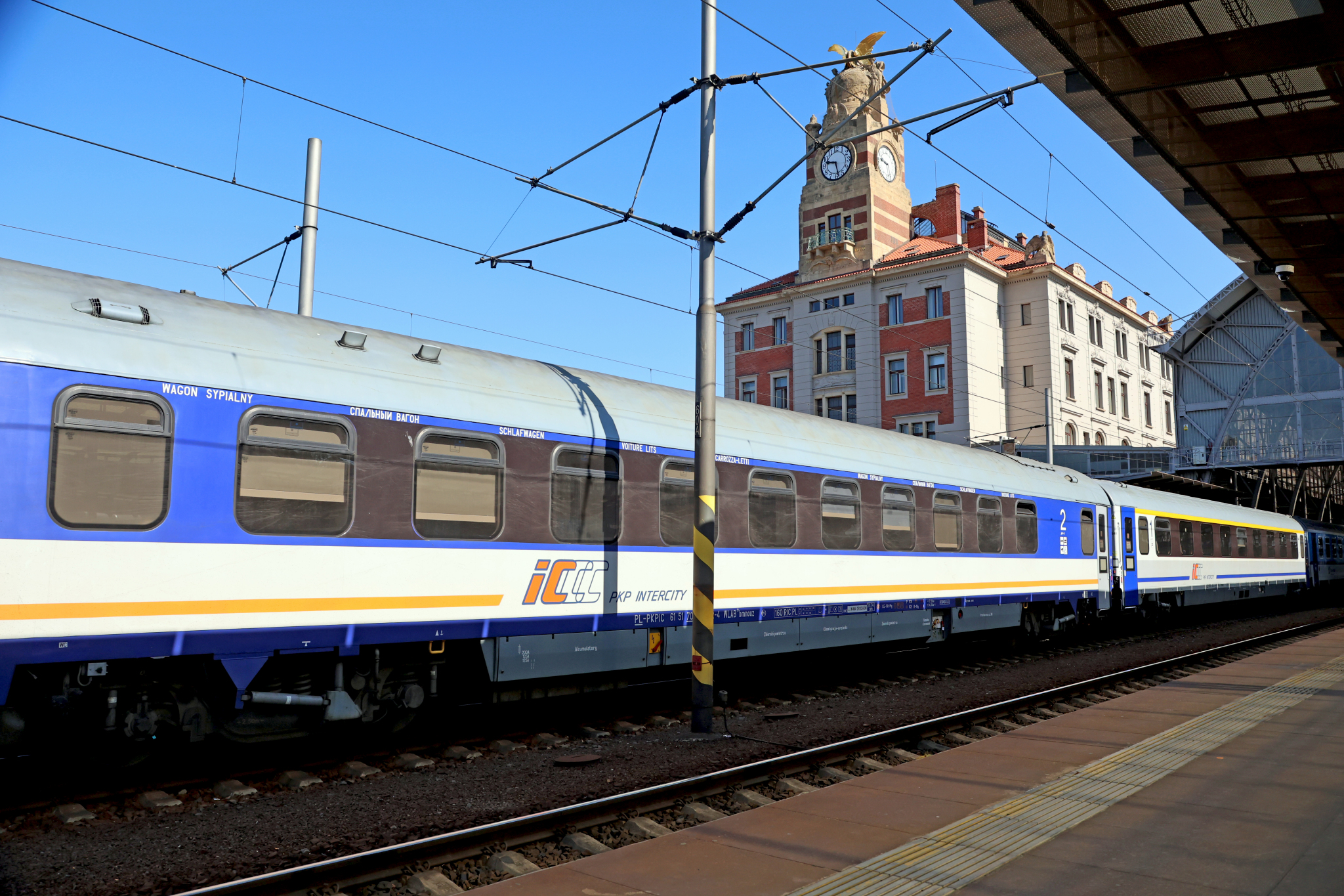 Lůžko v Baltic expressu