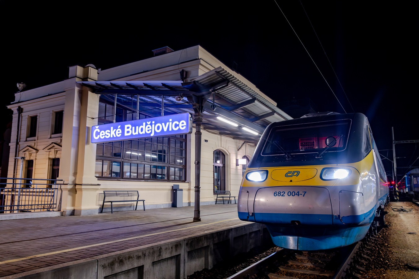 Pendolino v Českých Budějovicích