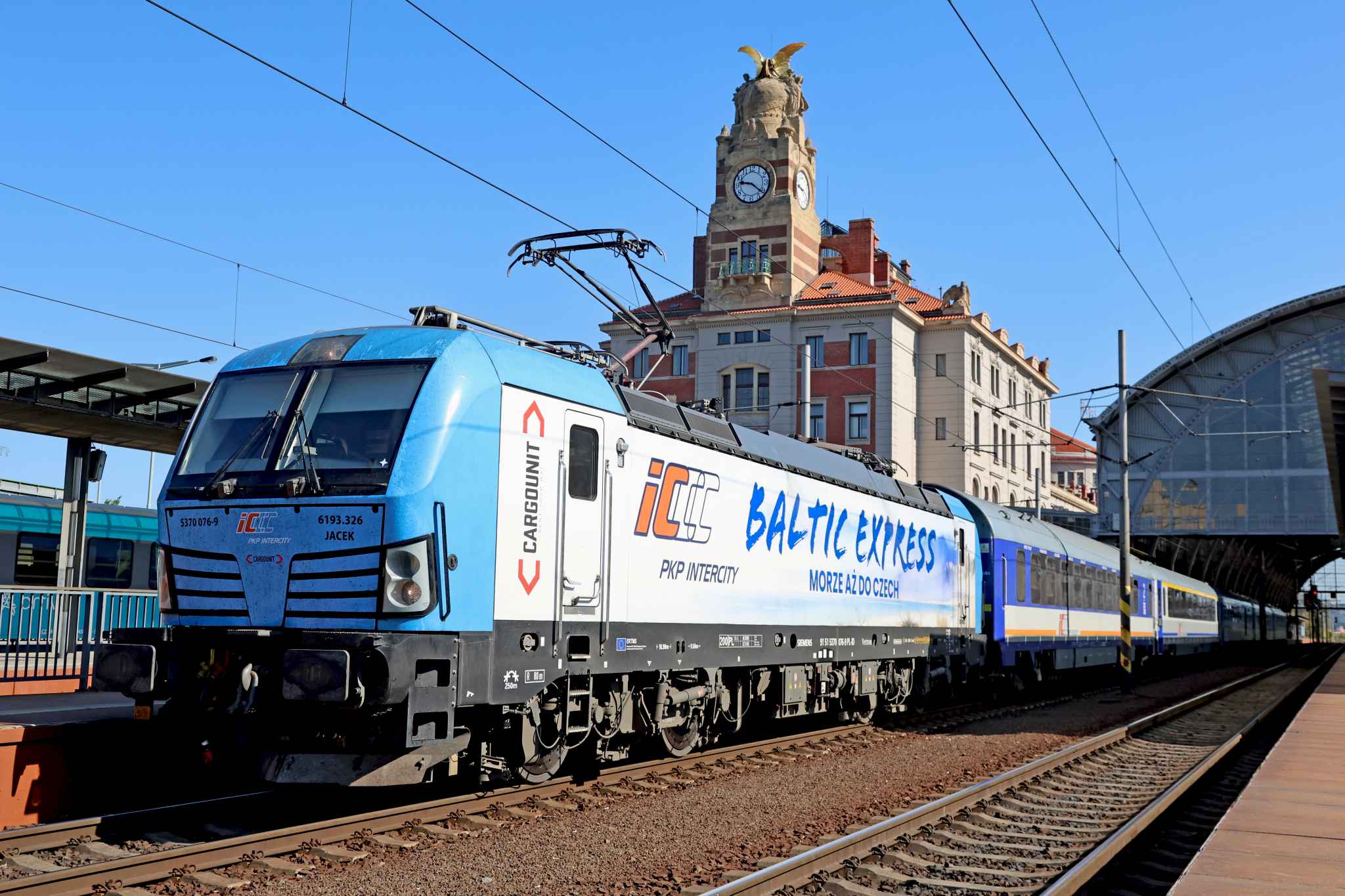 Baltic express v Praze