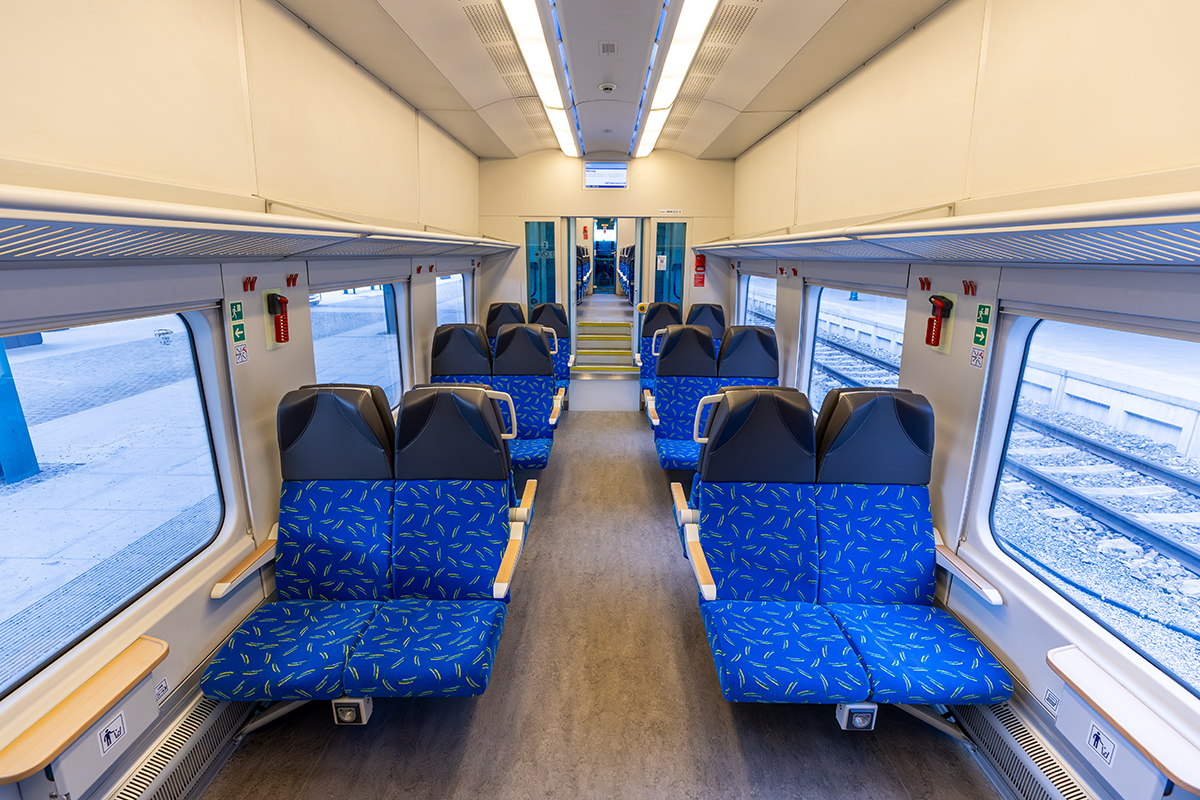 Nový interiér RegioSharku