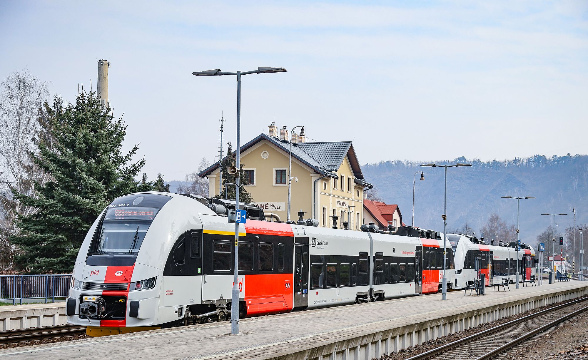 RegioFox ve Vraném nad Vltavou